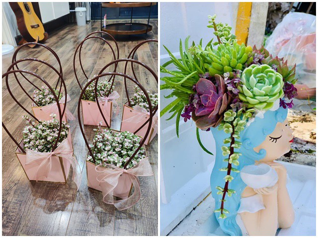 "Đại gia" Hà Nội chi 50 triệu đồng mua lẵng hoa tặng vợ ngày 8/3, chủ shop hoa nhận nhiều đơn "khủng" của khách