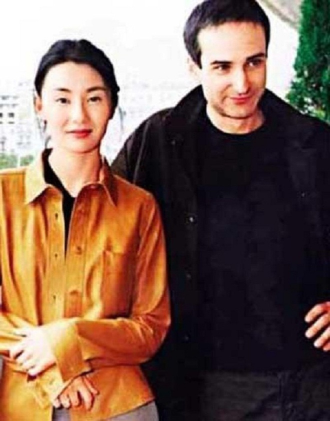Trương Mạn Ngọc và chồng đạo diễn người Pháp Olivier Assayas.